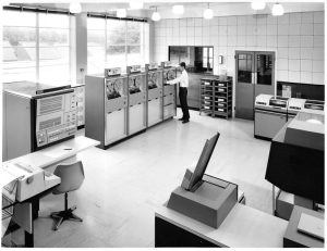 computer room in the 70s