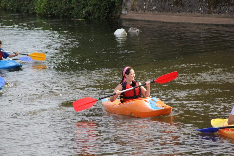 Chiara Kayak on river Exe