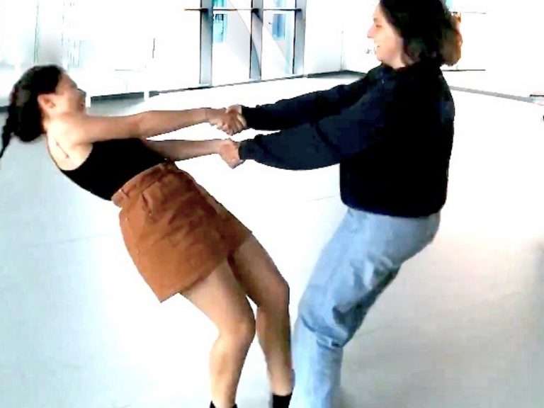 happy dancing